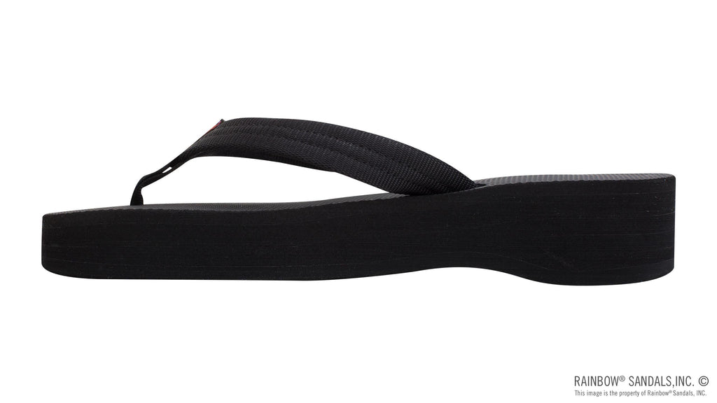 Four Layer Wedge Soft Rubber Top with EVA Filled 3/4" Nylon Strap