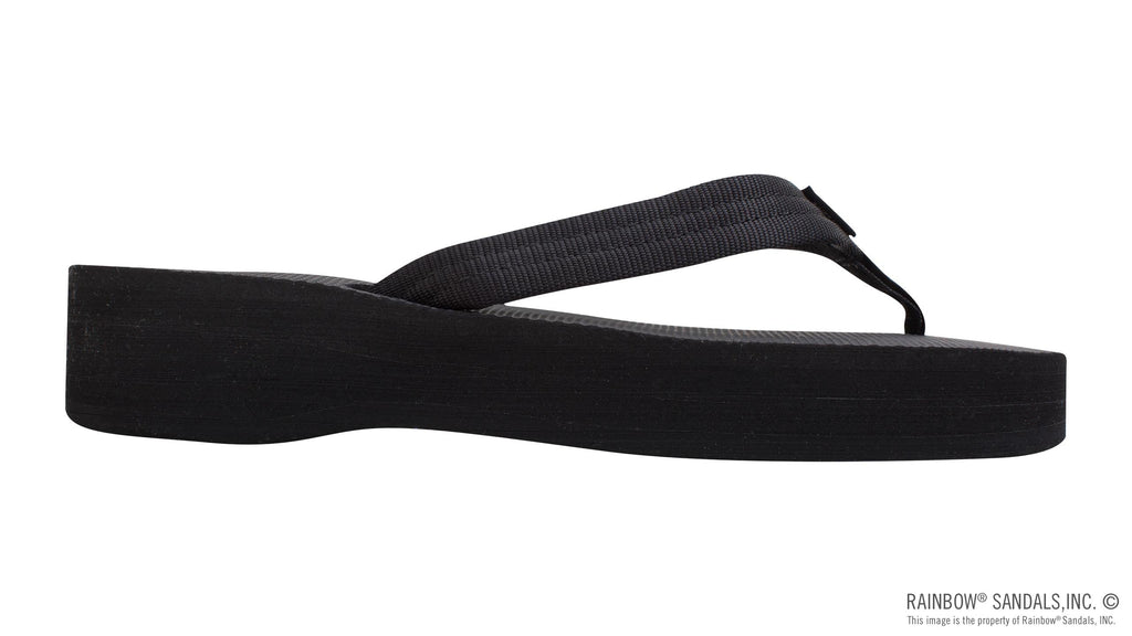 Four Layer Wedge Soft Rubber Top with EVA Filled 3/4" Nylon Strap