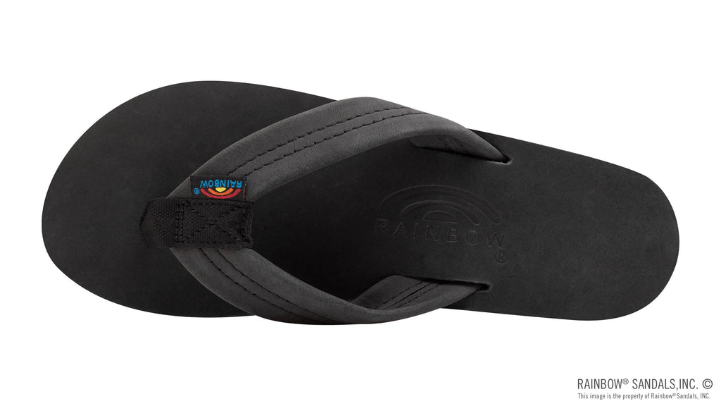 Six Layer Wedge Leather 1" Leather Strap