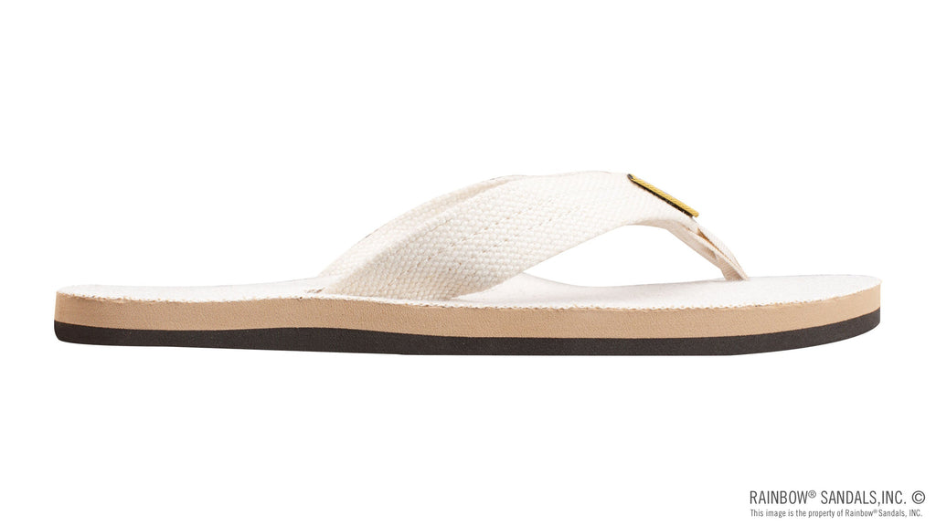 Single Layer Hemp  with Arch  Support and 1" Strap