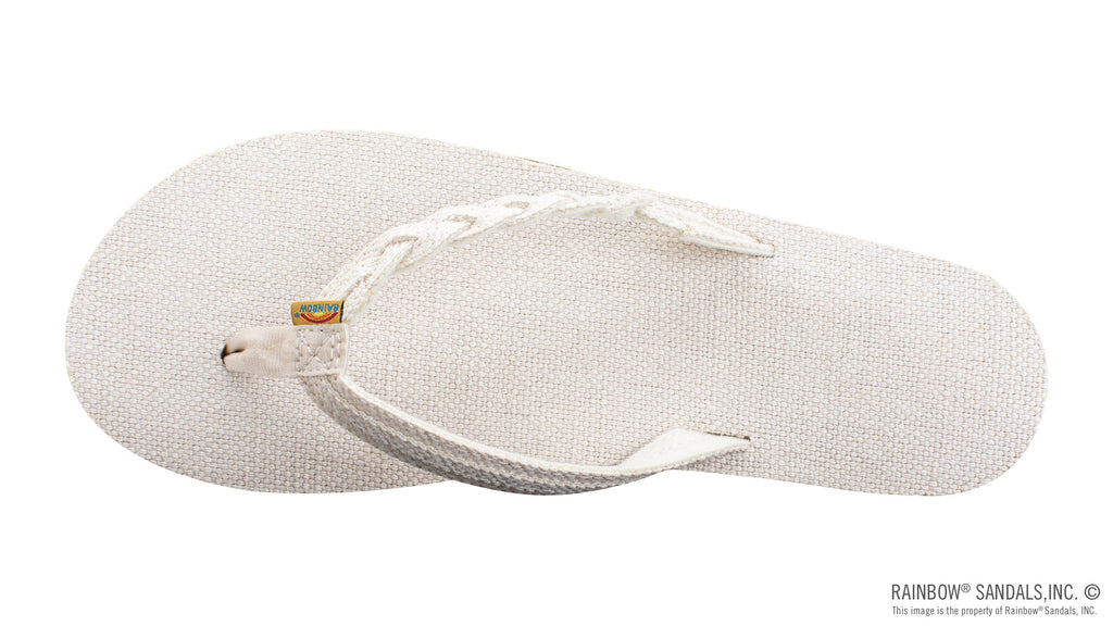 Hemp Flirty Braidy - Single Layer Arch Support with a  1/2" Braided Strap