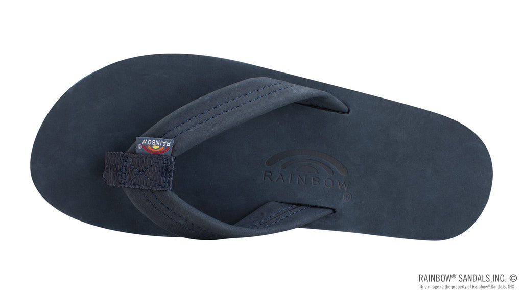 Single Layer Premier Leather with Arch Support 1" Strap