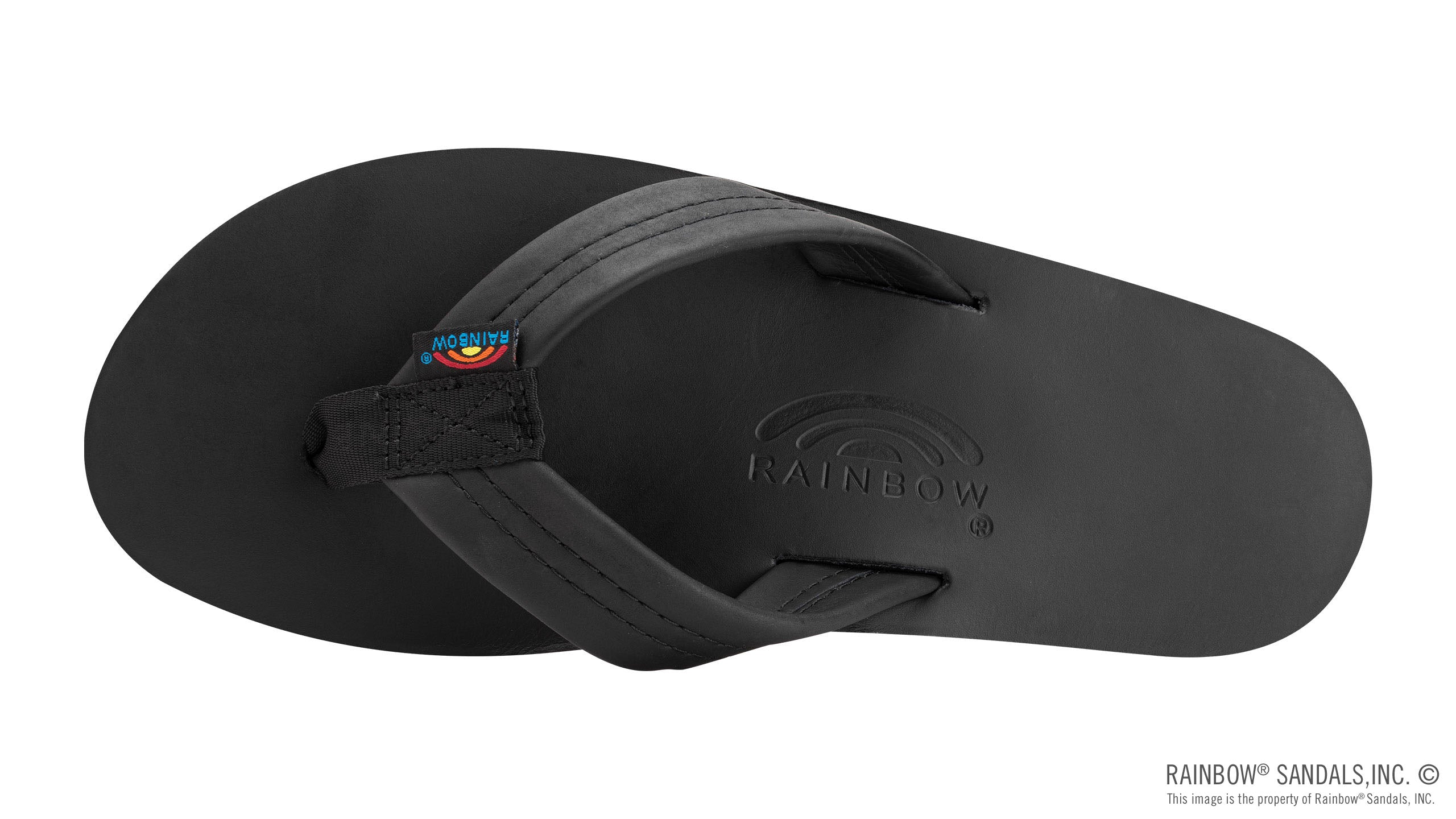 Single Layer Classic Leather with Arch Support 1" Strap