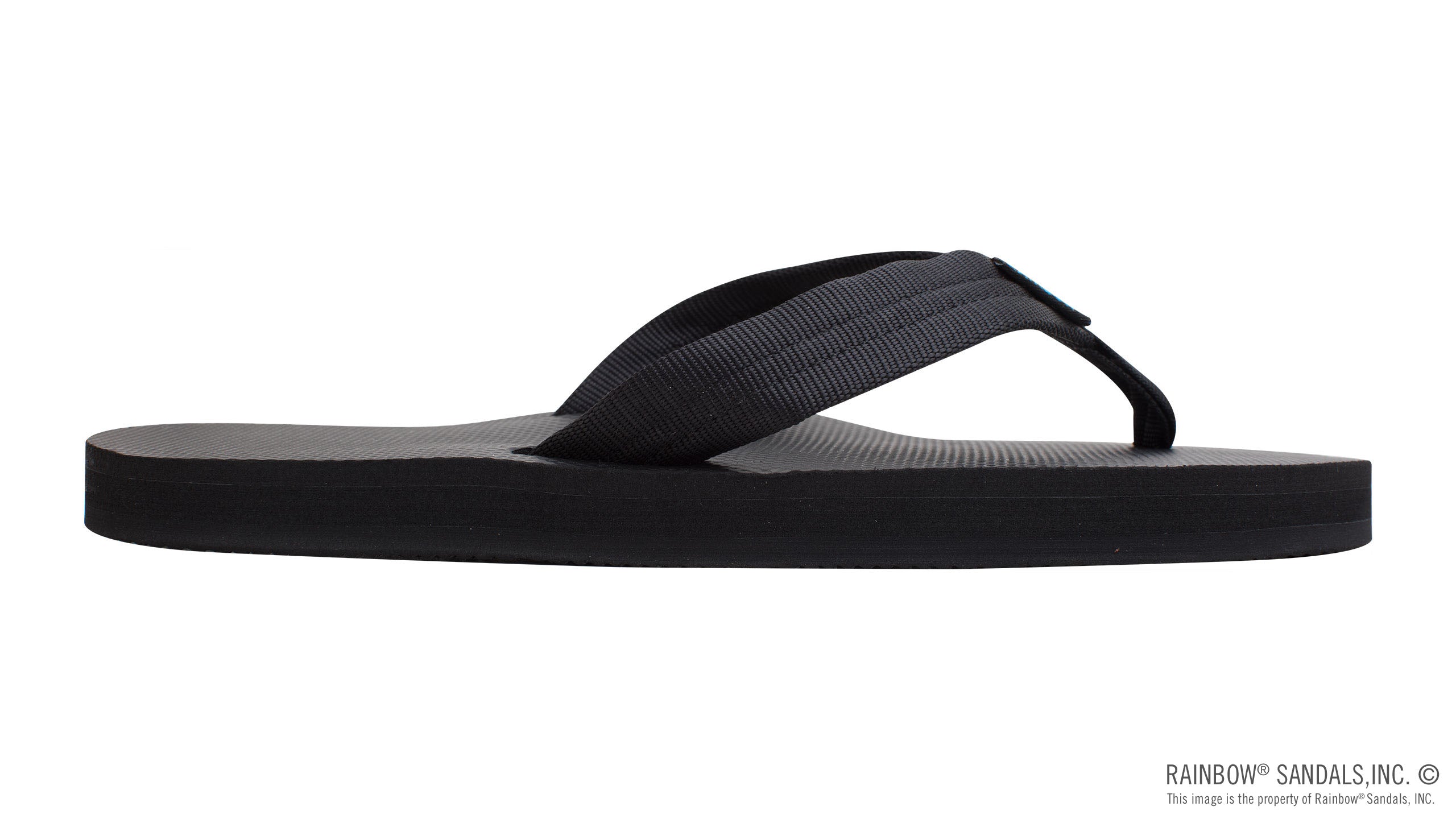 Classic Rubber - Single Layer Soft Top 1" Nylon Strap
