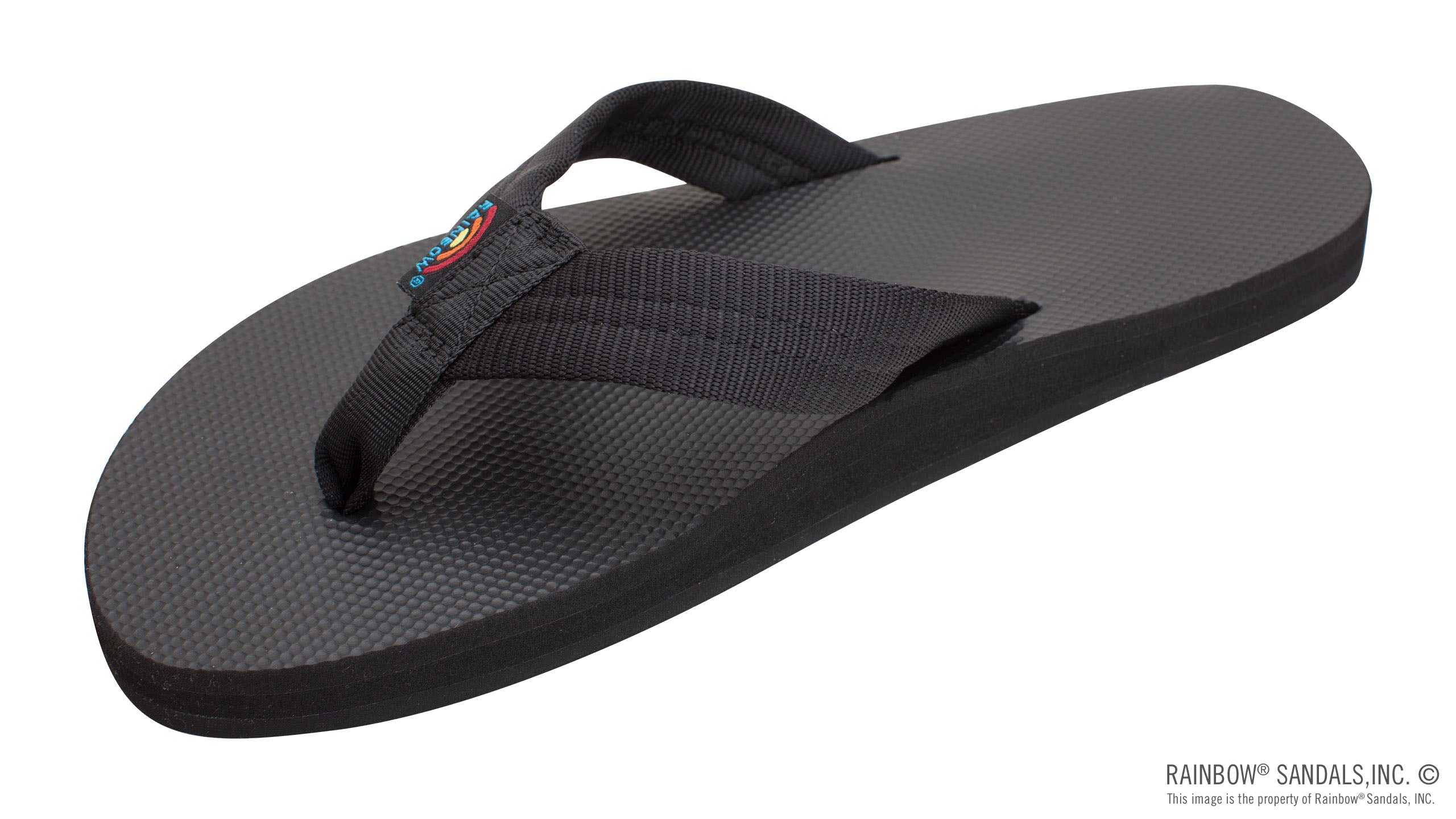 Classic Rubber - Single Layer Soft Top 1" Nylon Strap