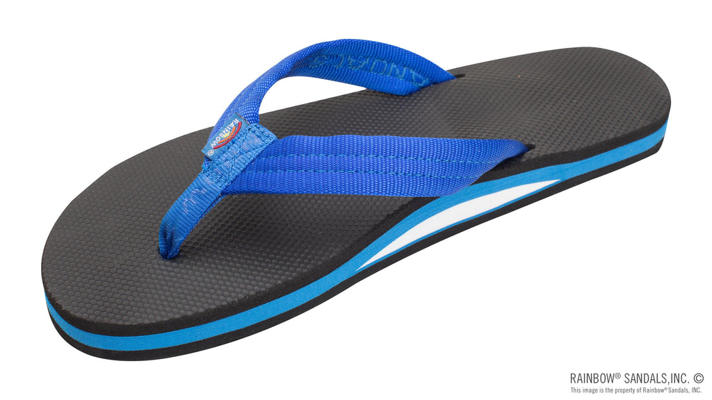 Classic Rubber - Single Layer Soft Top 3/4" EVA Rubber Filled Nylon Strap