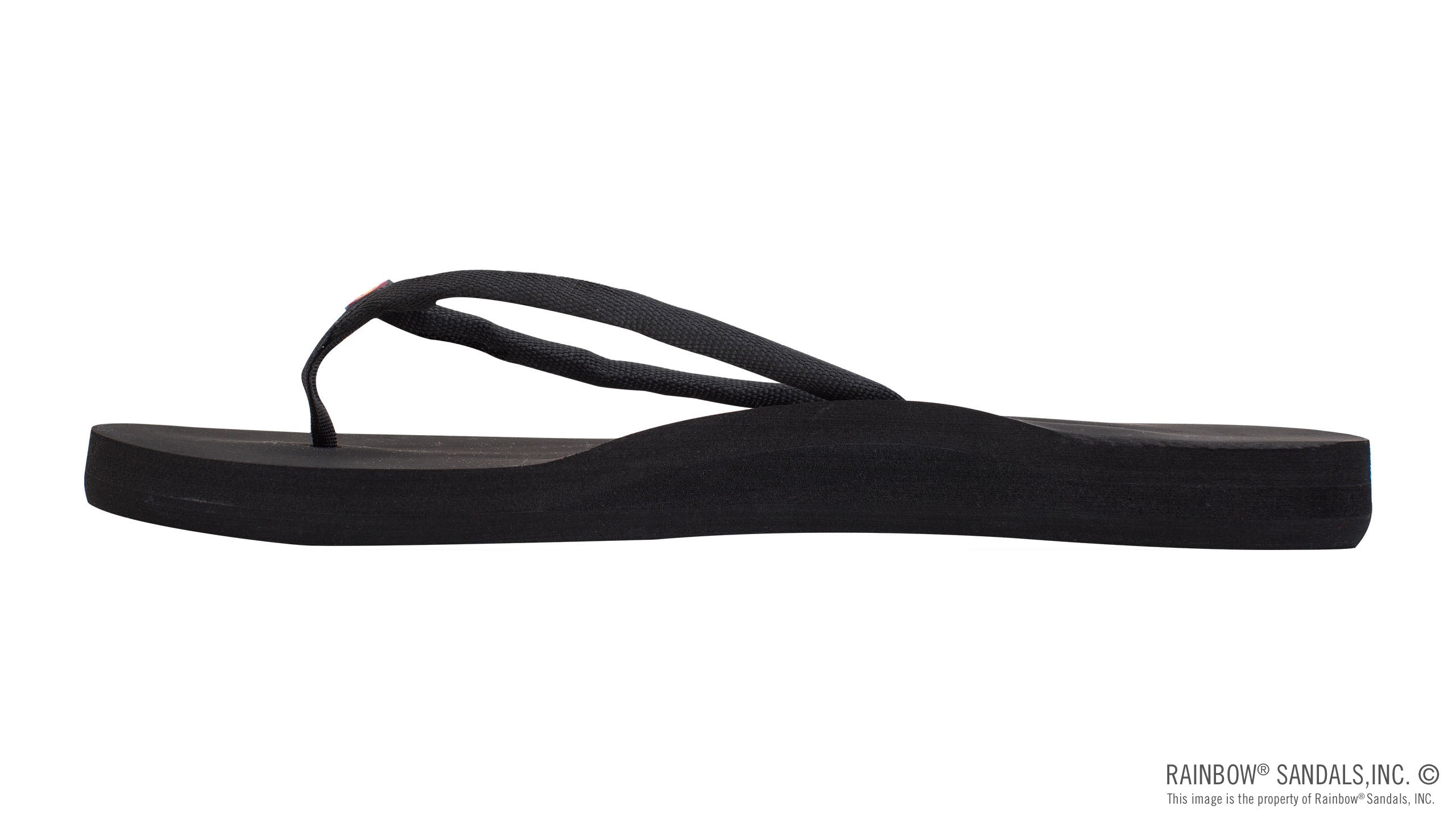 Low Cloud - Single Layer Wedge Soft Top with Arch Support and 1/3" Polyester Strap