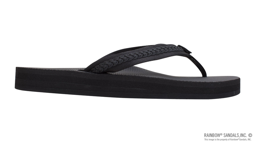 Double Layer Soft Rubber Top with 3/4" Braided Nylon Strap