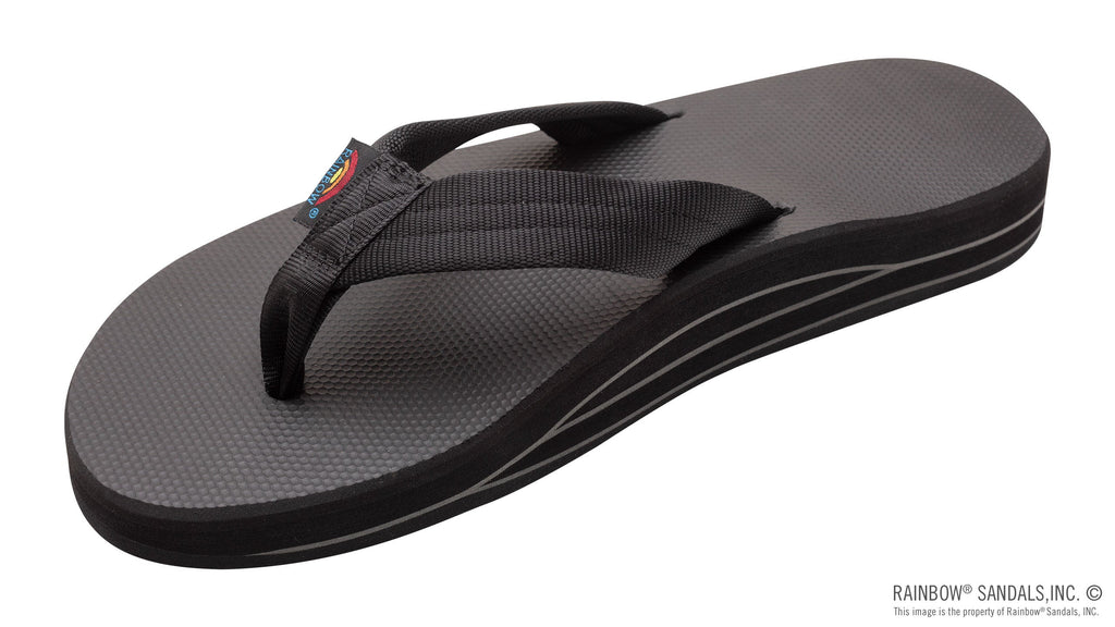 Classic Rubber - Double Layer Soft Top 1" Nylon Strap