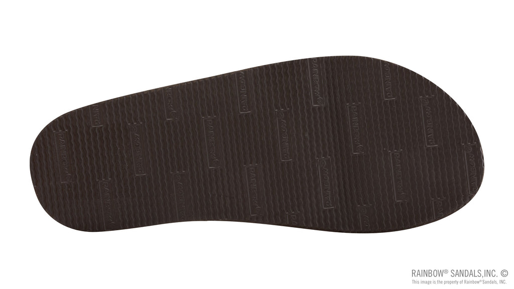Premier Leather Double Layer Arch Cross Strap Rolled Stitch