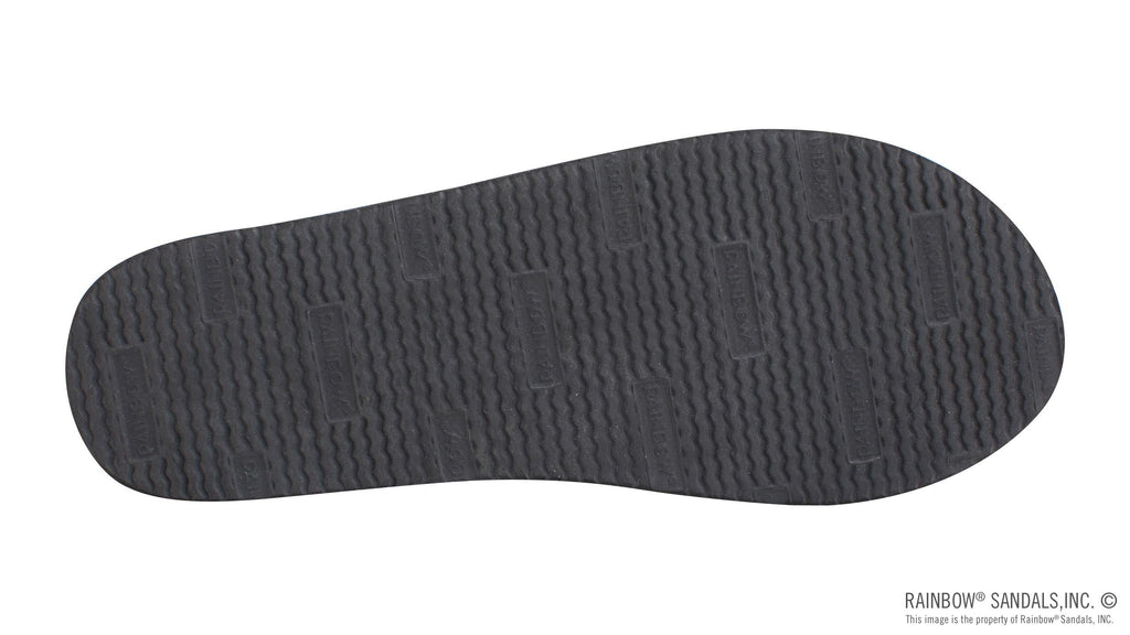 The Americana - Women's  Single layer Premier Leather Red White & Blue Mid Sole with a 1" Strap