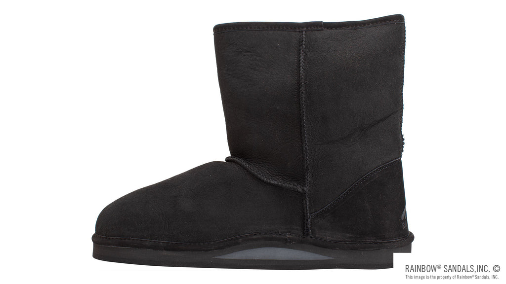 Leather Sheepskin Boot