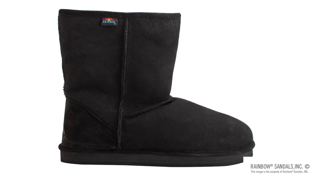 Leather Sheepskin Boot