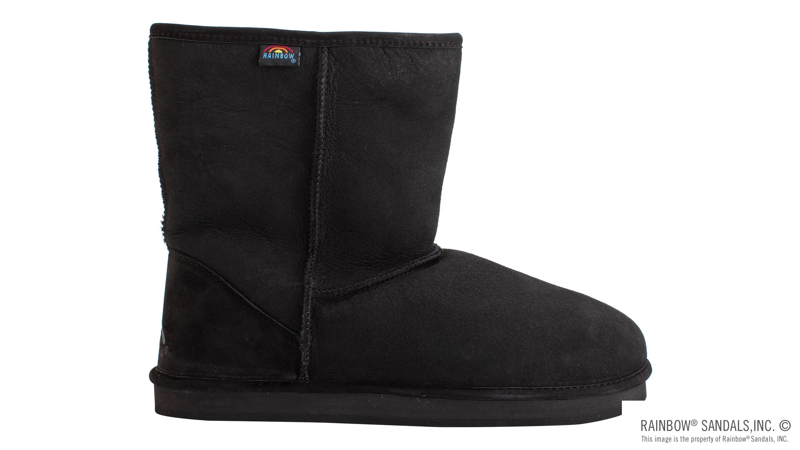 Leather Sheepskin Boot