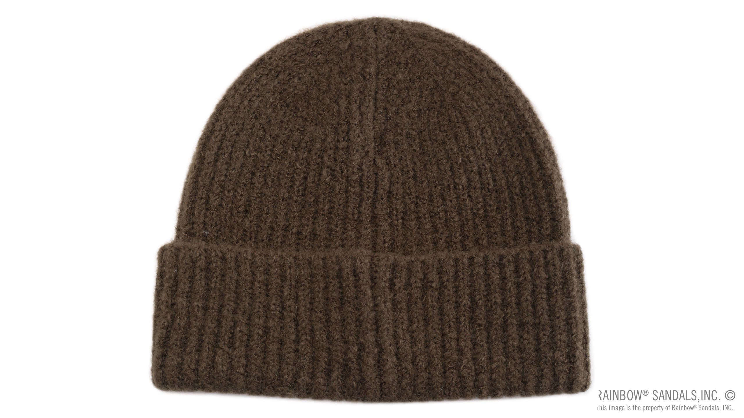 Marled Knit Beanie with Original Rainbow® Woven Label
