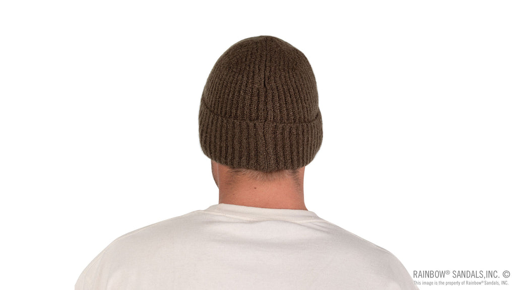 Marled Knit Beanie with Original Rainbow® Woven Label