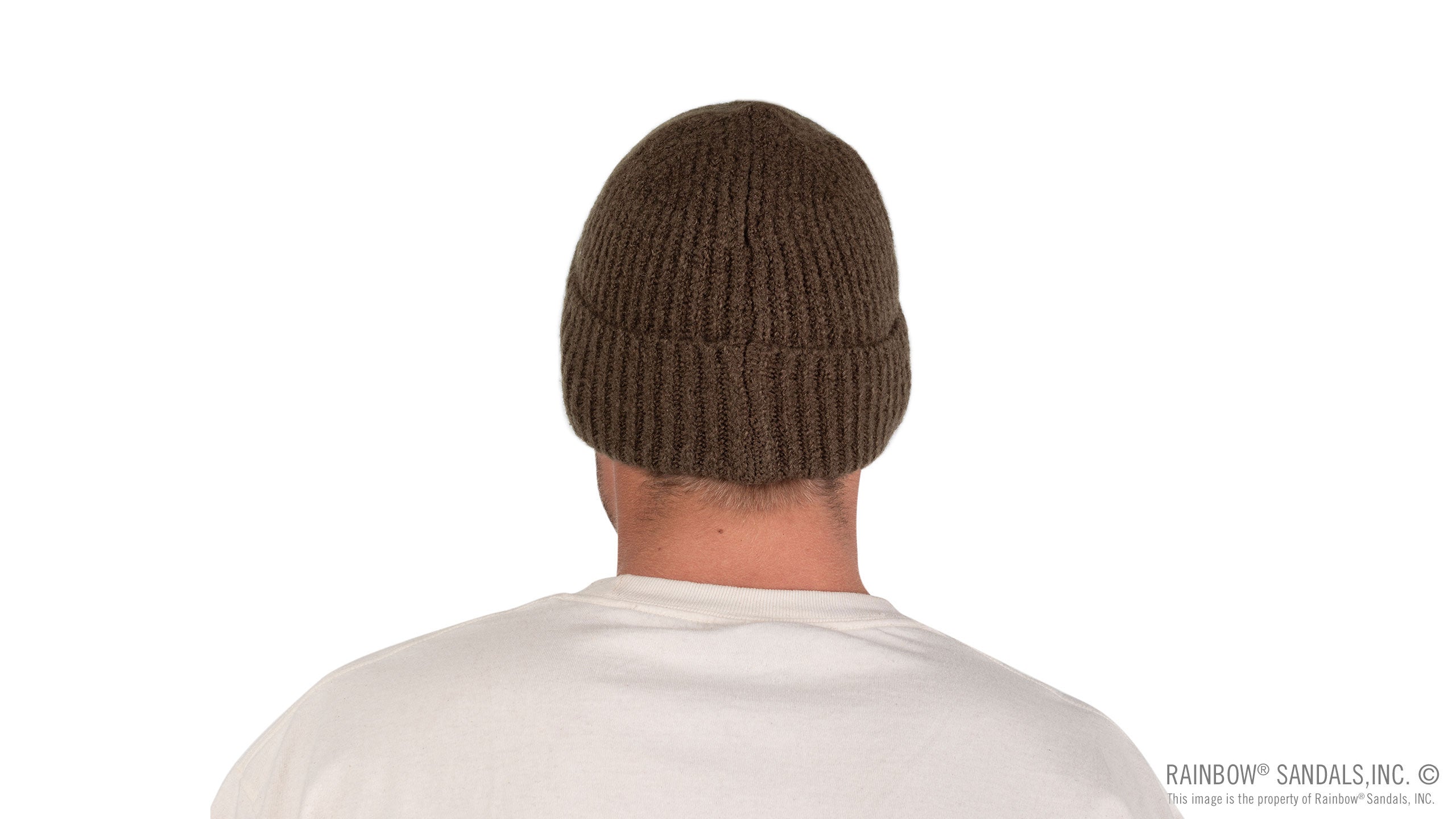 Marled Knit Beanie with Original Rainbow® Woven Label