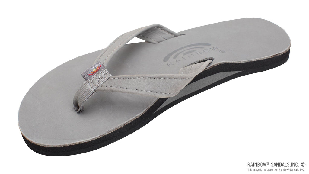 The Catalina - Single Layer Arch Support Premier Leather Tapered Strap