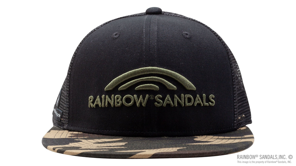 Rainbow® Sandals Camo Snap Back Trucker Hat