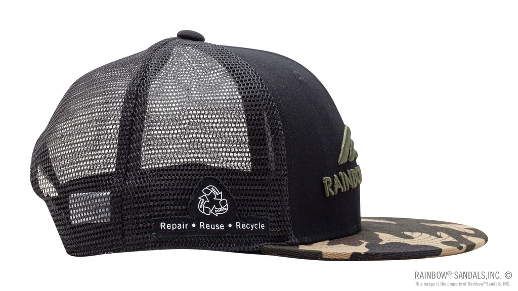 Rainbow® Sandals Camo Snap Back Trucker Hat