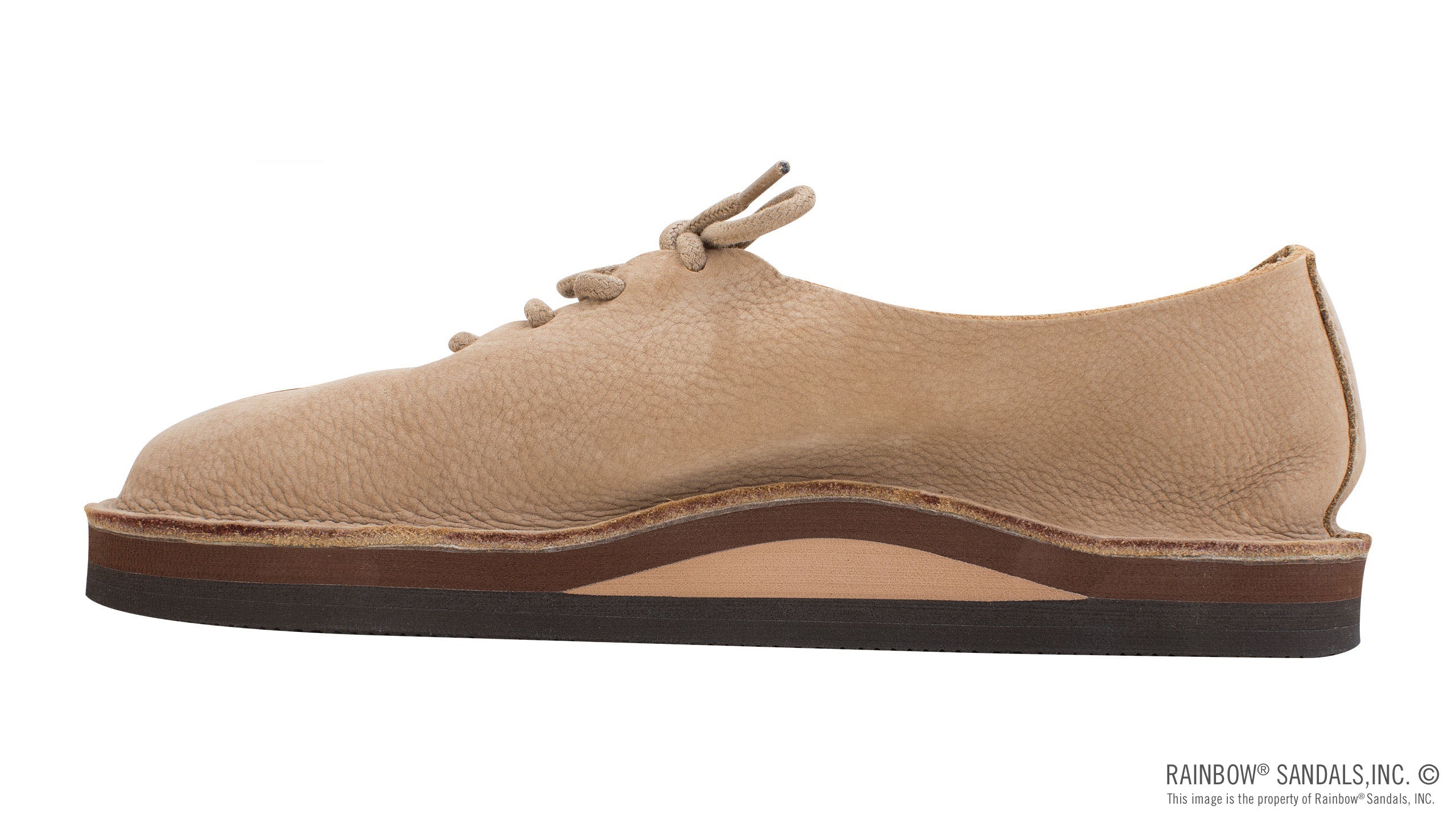 The Mocca-Shoe® - Single Layer Midsole with Arch Support with Premier Leather Covering