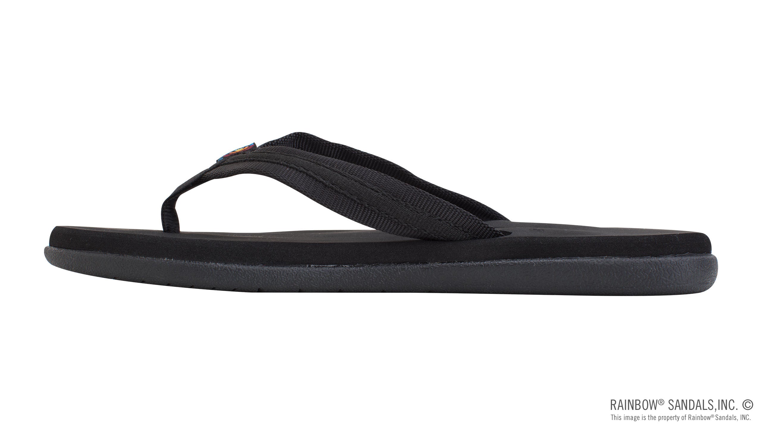 The Paisley – Ladies Soft Top Rubber with a 3/4" Nylon Flirty Braidy Strap