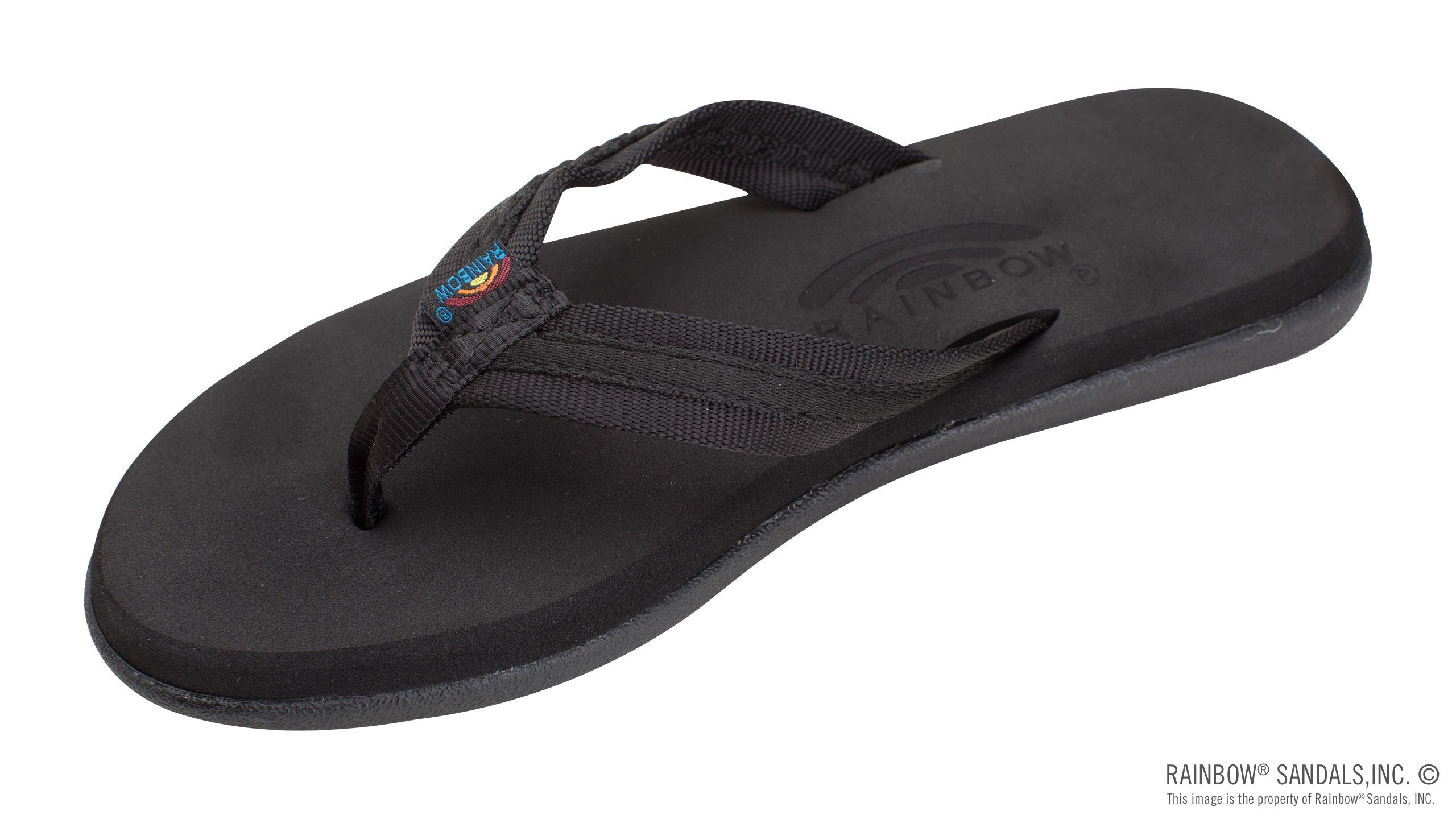 The Paisley – Ladies Soft Top Rubber with a 3/4" Nylon Flirty Braidy Strap