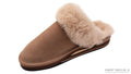 Sunset Snugs2 - Leather, Fleece Lined Slipper Double Layer Arch