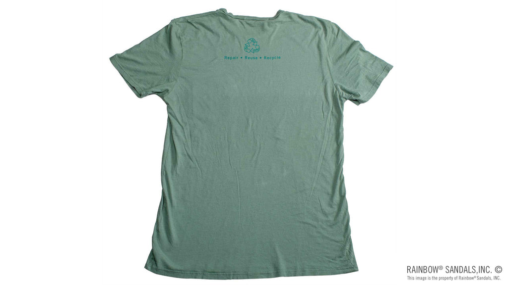 Men's T-Shirt Reuse Logo Front and Back