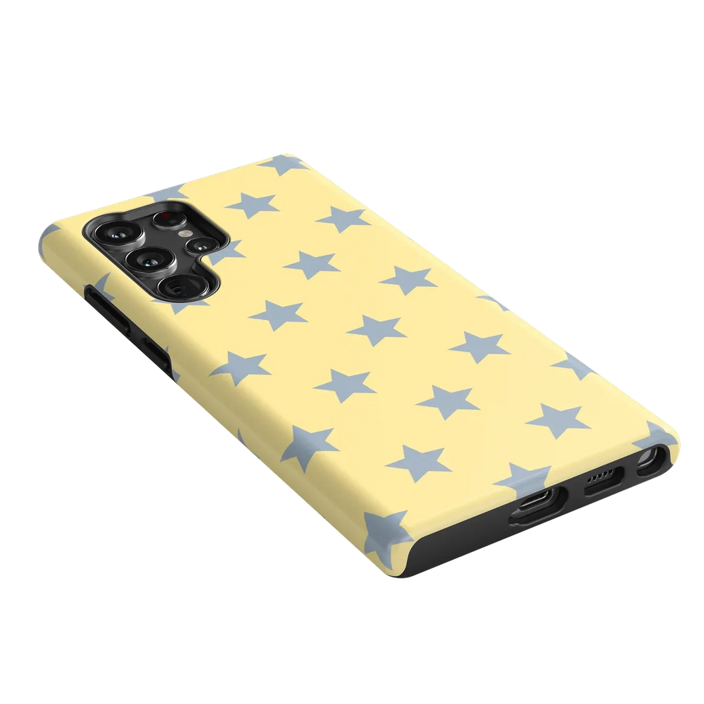 Shine Bright | Butter Yellow Stars Case