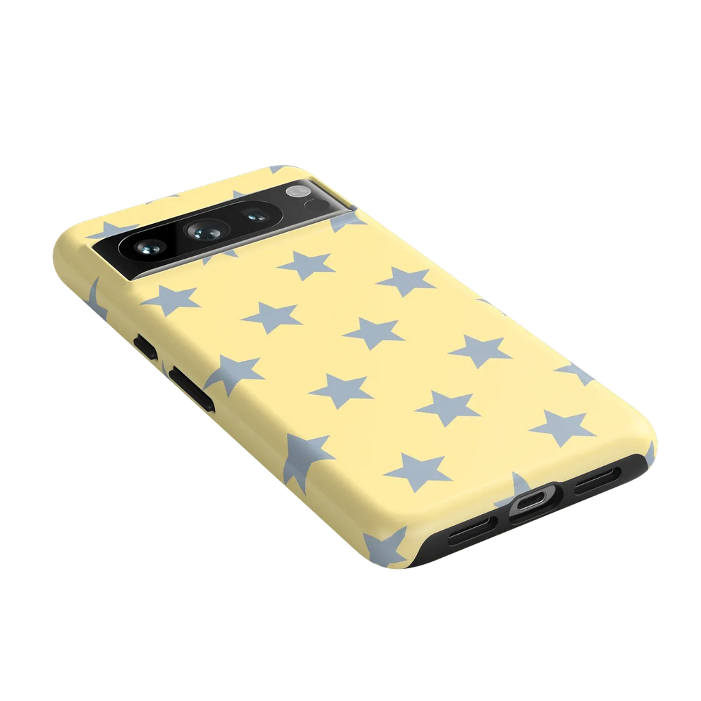 Shine Bright | Butter Yellow Stars Case