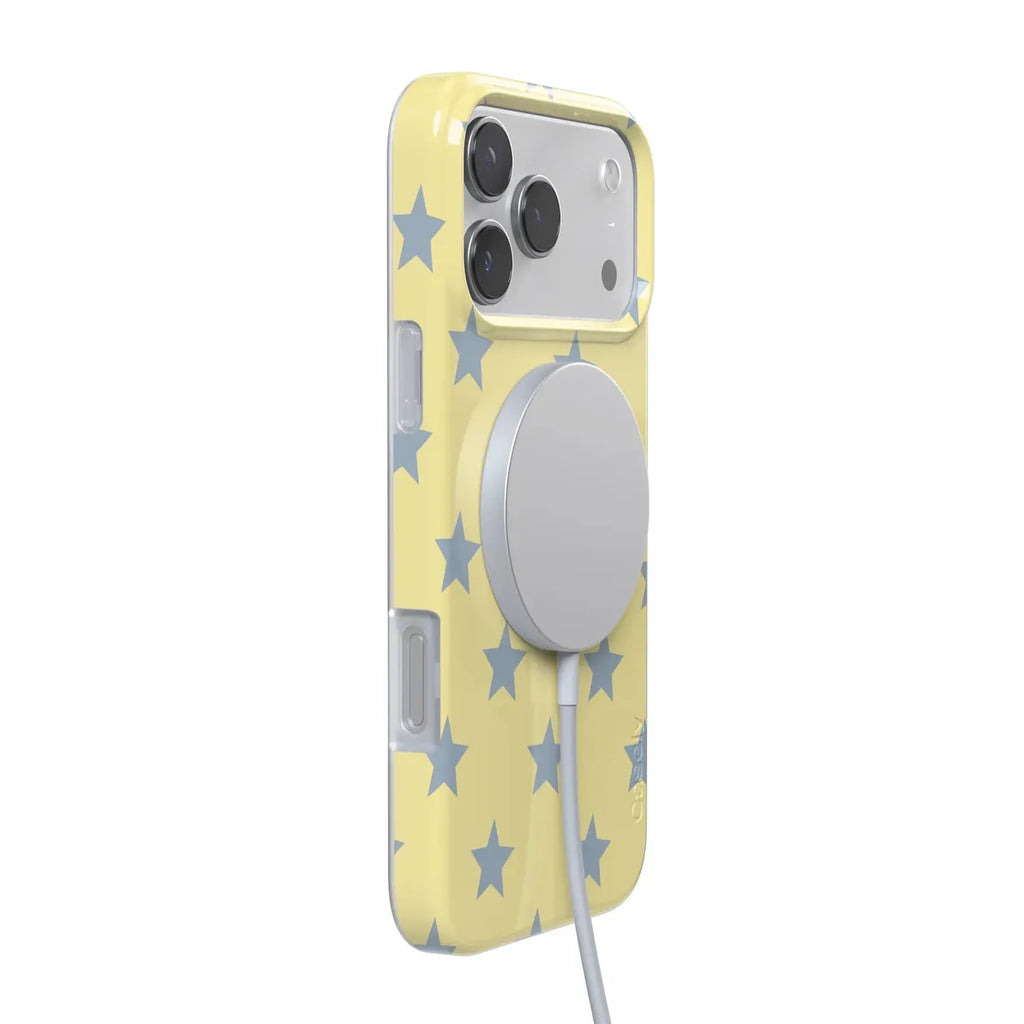Shine Bright | Butter Yellow Stars Case