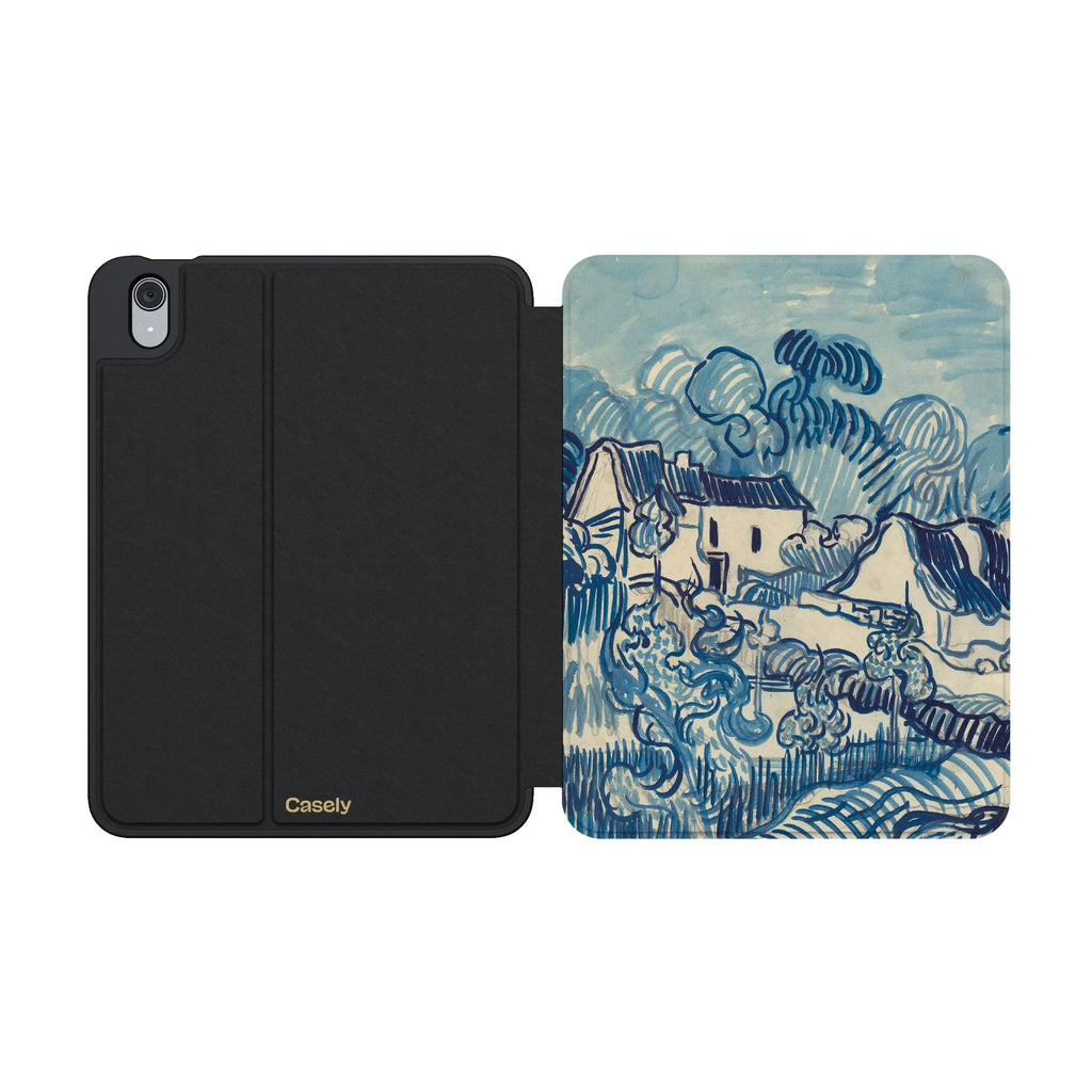 Van Gogh | Landscape With Houses iPad Case