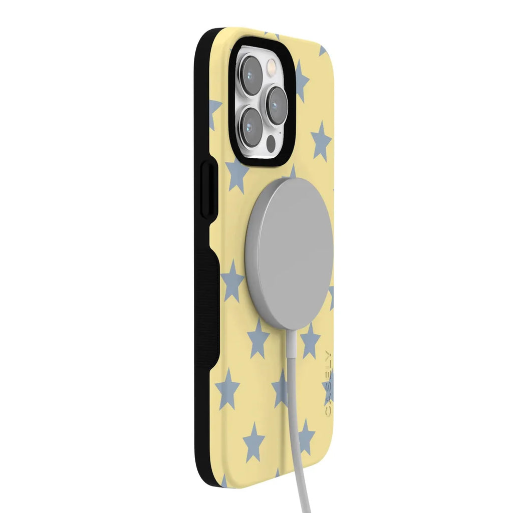 Shine Bright | Butter Yellow Stars Case