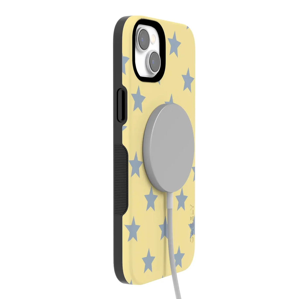 Shine Bright | Butter Yellow Stars Case