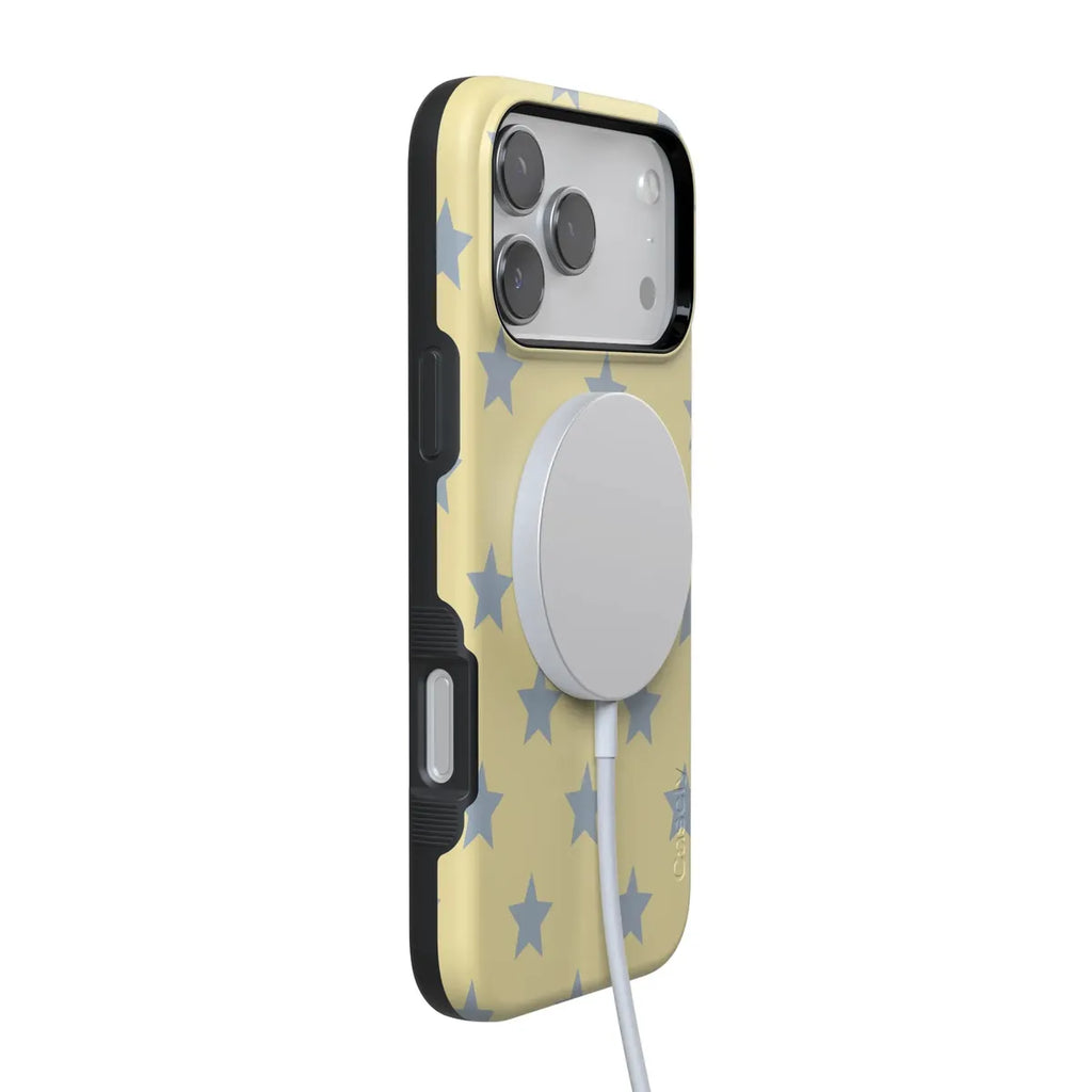 Shine Bright | Butter Yellow Stars Case