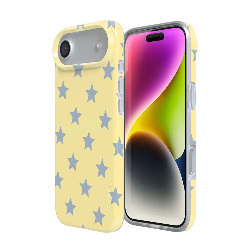 Shine Bright | Butter Yellow Stars Case