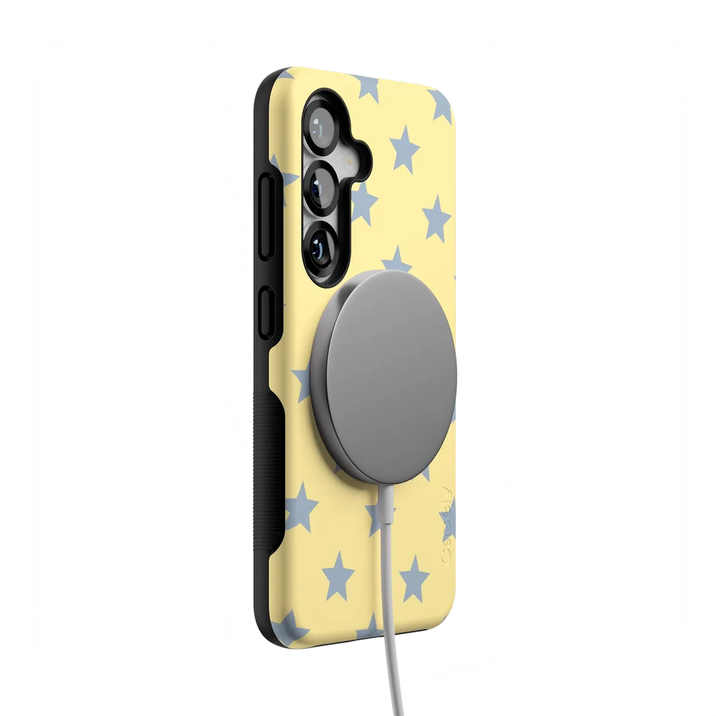 Shine Bright | Butter Yellow Stars Case