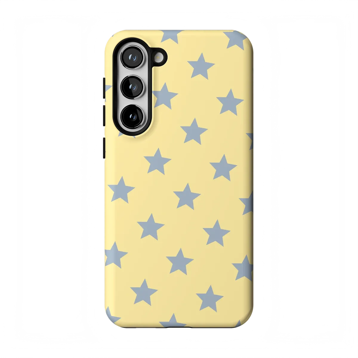 Shine Bright | Butter Yellow Stars Case - Galaxy S23 Plus